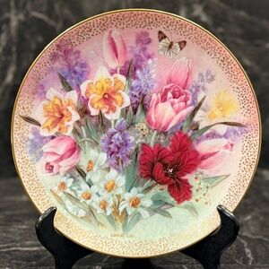 W.L. George “Tulip Ensemble” by Lena Liu Collector Plate